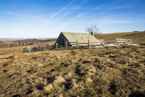 Buron sur le plateau de l'Aubrac